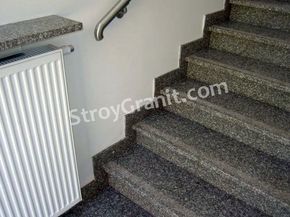 ступени из покостовского гранита